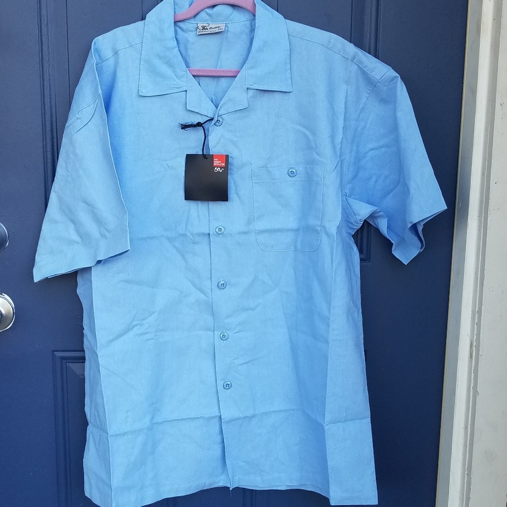 NWT Mens Linen Matching Set